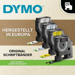 DYMO® Schriftbandkassette D1 12 mm x 5,5 m (B x L)