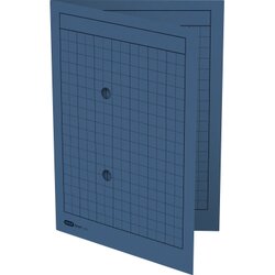 ELBA 100091657 Umlaufmappe DIN A4 250g Manilakarton blau