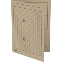ELBA 100091661 Umlaufmappe DIN A4 250g Manilakarton grau