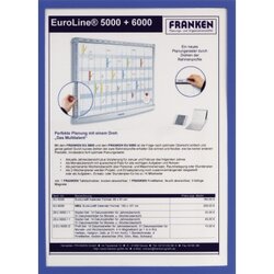 FRANKEN ITSA5S/5 03 Dokumentenhalter A5 0,32mm sk blau 5St.
