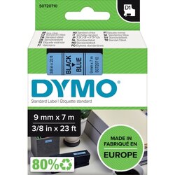 DYMO® Schriftbandkassette D1 9 mm x 7 m (B x L) blau