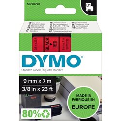 DYMO® Schriftbandkassette D1 9 mm x 7 m (B x L) rot