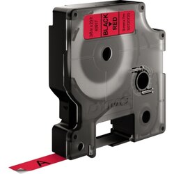 DYMO® S0720720 Schriftbandkassette D1 9mmx7m schwarz auf rot