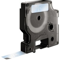 DYMO® S0720600 Schriftbandkassette D1 12mmx7m ws auf tr