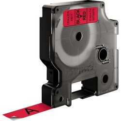 DYMO® S0720570 Schriftbandkassette D1 12mmx7m sw auf rt