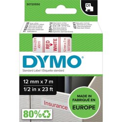 DYMO® Schriftbandkassette D1 12 mm x 7 m (B x L) weiß