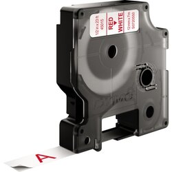 DYMO® S0720550 Schriftbandkassette D1 12mmx7m rt auf ws