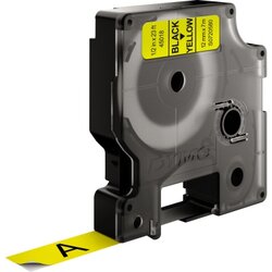 DYMO® S0720580 Schriftbandkassette D1 12mmx7m sw auf ge