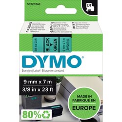 DYMO® Schriftbandkassette D1 9 mm x 7 m (B x L) grün
