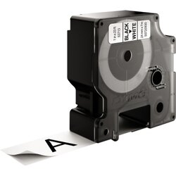 DYMO® S0720930 Schriftbandkassette D1 24mmx7m sw auf ws