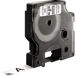 DYMO® S0718060 Schriftbandkassette 12mmx55m sw/ws 