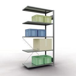 SCHULTE 12755 Regal MULTIplus150 Anbau 2.000x1.000x500mm 5Böden vz