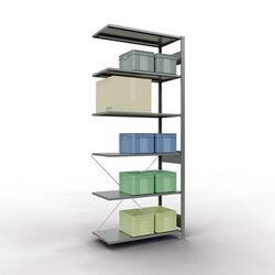 SCHULTE 12756 Regal MULTIplus150 Anbau 2.500x1.000x500mm 6Böden vz