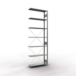 SCHULTE Anbauregal MULTIplus150 7 Fachböden