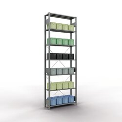 SCHULTE 12732 Regal MULTIplus150 Grund 3.000x1.000x300mm 7Böden vz