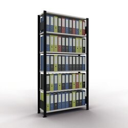 SCHULTE 36007-S Regal MULTIplus85   2.000x1.000x300mm AL sw/l.gr