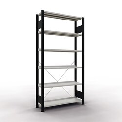 SCHULTE Grundregal MULTIplus85 schwarz