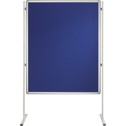FRANKEN SFD800303 Stellwandtafel PRO 120x90cm lack./Filz bl