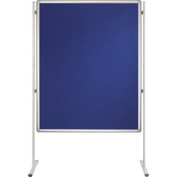 FRANKEN SFD801403 Stellwandtafel PRO 150x120cm lack./Filz bl