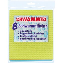 Spontex 19121023 Schwammtuch Schwammtex sort 8St