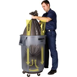 Rubbermaid Abfalleimer BRUTE® 208 l