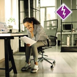 Computex Bodenschutzmatte anti-statik advantagemat® harte Böden rechteckig mit Lippe lange Seite