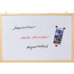 FRANKEN CC-MM6080 Whiteboard magnethaftend Holzrahmen 60x80cm