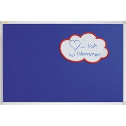 FRANKEN PT331203 Pinnwand X-tra!Line 60x45cm Filz blau