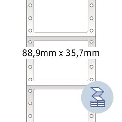 HERMA Endlosetikett 88,9 x 35,7 mm (B x H) 2.000 Etik./Pack.