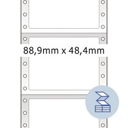 HERMA Endlosetikett 88,9 x 48,4 mm (B x H)
