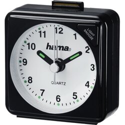 Hama 00186329 Reisewecker A50 schwarz 
