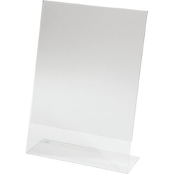 SIGEL TA210 Tischaufsteller A4 213x302mm L-Form Arcyl gk