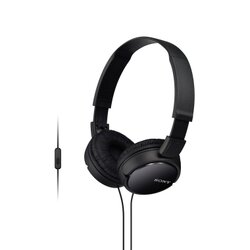Sony MDR-ZX110APB Kopfhörer On-Ear Headset schwarz