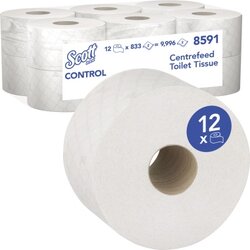 Scott® 8591 Toilettenpapier Control ws 12 St./Pack.