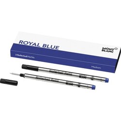 Montblanc 128233 Tintenrollermine royal blue M bl 2 St./Pack.