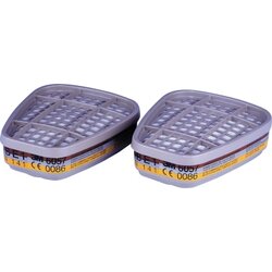 3M 6057 Gas- und Kombifilter 8 St./Pack.