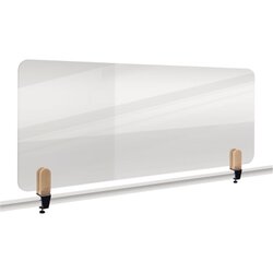 Legamaster 7-209712 Tischtrennwand ELEMENTS Acryl 60x160cm KL tr