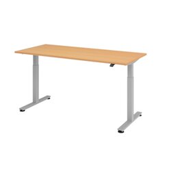 Hammerbacher VXMST19/6/S Schreibtisch 180x80cm buche 