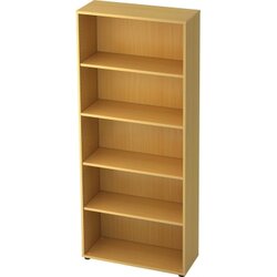 Hammerbacher V4000/6 Regal 5OH 80x1.880x33cm buche 