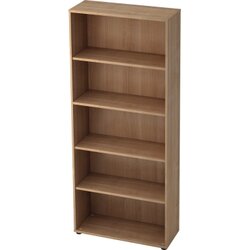 Hammerbacher V4000/N Regal 5OH 80x1.880x33cm nussbaum