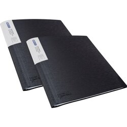 RAPESCO 1645 Sichtbuch Germ-Savvy A4 100Hüllen schwarz 2St.