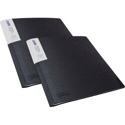 RAPESCO 1644 Sichtbuch Germ-Savvy A4 40Hüllen schwarz 2St.