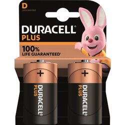DURACELL 141988 Batterie Plus Mono D LR20 1,5V 2 St./Pack.