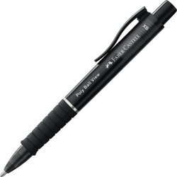 Faber-Castell 145755 Kugelschreiber Poly Ball VIEW black