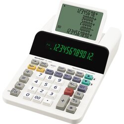 Sharp EL-1501 Tischrechner 12stellig Batterie/Netz opt.