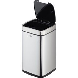 DURABLE 342123 Abfalleimer NO TOUCH Edelstahl 12l