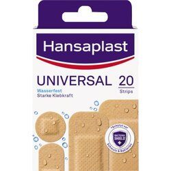 Hansaplast 1009266 Pflasterstrip UNIVERSAL 4Größen 20 St./Pack.
