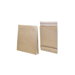e-Green 00069116 Faltentasche KB  400x500x100+100mm br 100St