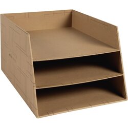 Exacompta 13447D Briefablage Eterneco A4+ 3Fächer