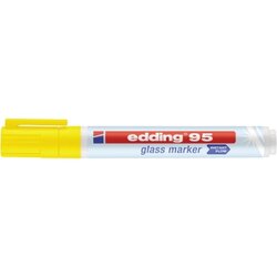 edding 4-95005 Glasboardmarker 95 1,5-3mm Rundspitze gelb